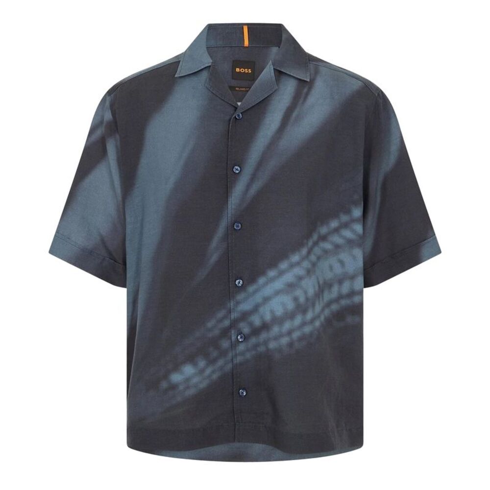 Boss Mens Lapisy Shirt / Dark Blue